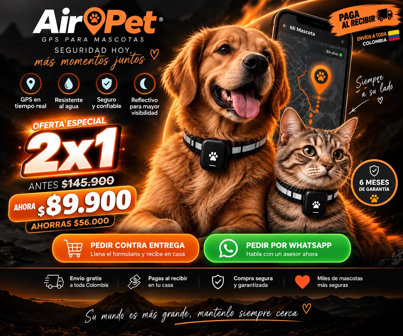 AirPet GPS para mascotas